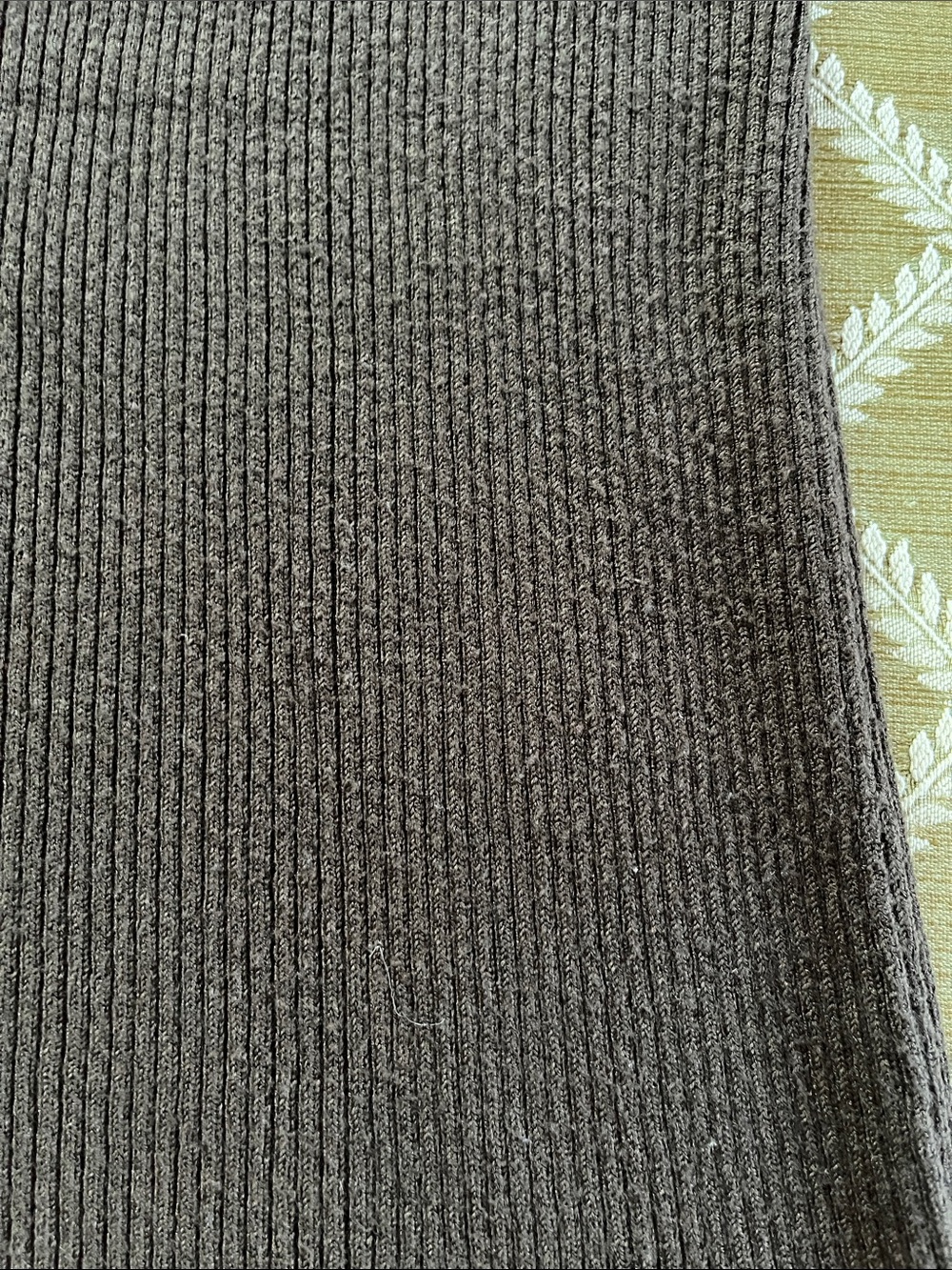 Kenneth Cole brown sweater tank top.  Size medium - Picture 9 of 11